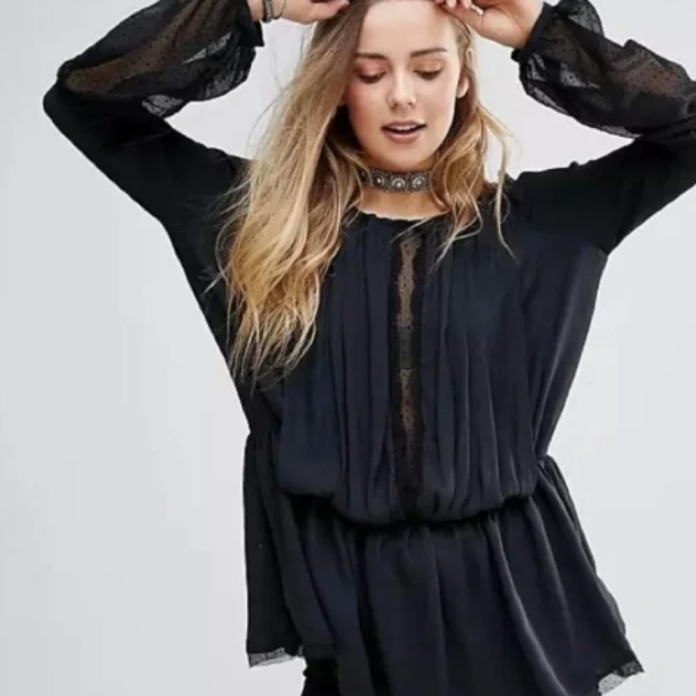 Free People Soul Serene Top Blouse Tunic. Small.
